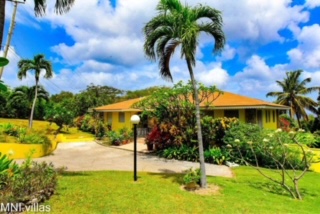 Starblest villa outside view